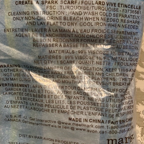 Womens Create A Spark Scarf, New In Original Packaging - Picture 5 of 6